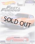 2019 HW PREMIUM  FAST & FURIOUS 【1970 CHEVROLET CHEVELLE SS】RED/RR (NEW CAST)(予約不可）