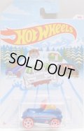 2018 WALMART EXCLUSIVE HOLIDAY HOT RODS 【PEDAL DRIVER】 BLUE/PR5