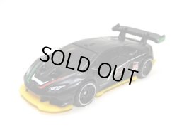 画像1: 2019 WALMART EXCLUSIVE MYSTERY SERIES2 【LAMBORGHINI HURACAN SUPER TROFEO LP 620-2】 BLACK/PR5 (CHASE) (予約不可）