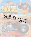 2019 HW MONSTER TRUCKS! 【DODGE CHARGER R/T (HW68)】  ORANGE (includes CONNECT AND CRASH CAR)