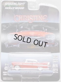 画像1: 2019 GREENLIGHT HOLLYWOOD SERIES 23 【1958 PLYMOUTH FURY】 RED/RR (CHRISTINE) 