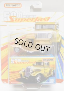 画像1: 2019 MATCHBOX SUPERFAST 50th ANNIVERSARY 【'32 FORD PICKUP】DK.GOLD(予約不可）