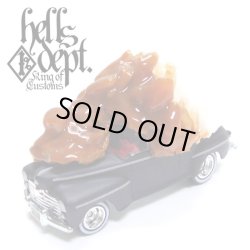 画像1: HELLS DEPT 2019 - JDC13 【"地獄カレ－" FORD SUPER DE LUXE (カスタム完成品)】BLACK/RR （送料サービス適用外）