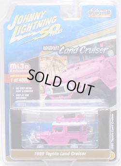 画像1: 2019 JOHNNY LIGHTNING "MIJO EXCLUSIVE" 【"CLASSIC GOLD COLLECTION" 1980 TOYOTA LAND CRUISER】PINK/RR(予約不可）