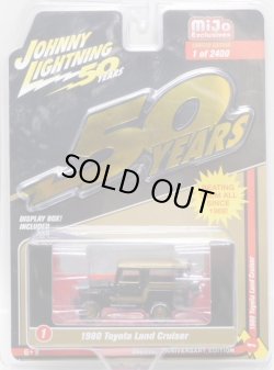 画像1: 2019 JOHNNY LIGHTNING "MIJO EXCLUSIVE" 【"BLACK AND GOLD" 1980 TOYOTA LAND CRUISER】BLACK-GOLD/RR(予約不可）