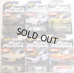 画像1: 2019 WALMART EXCLUSIVE HW FAST & FURIOUS （ワイルドスピード）【6種セット】Buick Grand National/'95 Mazda RX-7/Mitsubishi Lancer Evolution/'70 Monte Carlo/Nissan 370Z/'61 Chevrolet Impala(予約不可）