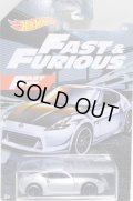 2019 WALMART EXCLUSIVE HW FAST & FURIOUS （ワイルドスピード）【NISSAN 370Z】SILVER/10SP(予約不可）