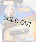 2018 HW MARVEL "AVENGERS INFINITY WAR" 【BLACK WIDOW】 FLAT BLACK-OLIVE/O5 (予約不可）