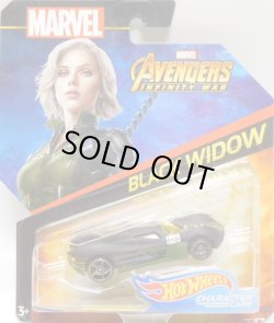 画像1: 2018 HW MARVEL "AVENGERS INFINITY WAR" 【BLACK WIDOW】 FLAT BLACK-OLIVE/O5 (予約不可）