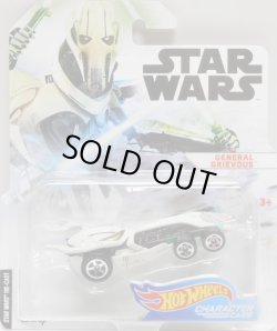 画像1: 2019 HW STAR WARS 【GENERAL GRIEVOUS】WHITE/5SP(2019 WHITE CARD)(予約不可）