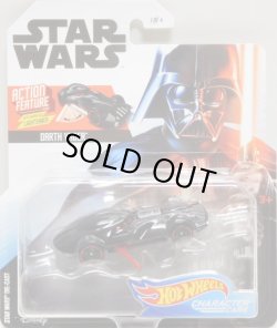 画像1: 2019 HW STAR WARS 【DARTH VADER "ACTION FEATURE"】BLACK/PR5 (ライトセーバーが動きます）(2019 WHITE CARD)(予約不可）