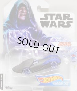 画像1: 2019 HW STAR WARS 【EMPEROR PALPATINE】　FLAT BLACK/O5 (2019 WHITE CARD)(予約不可）