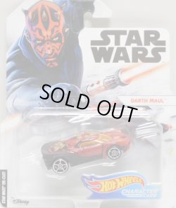 画像1: 2019 HW STAR WARS 【DARTH MAUL】RED-BLACK/O5 (2019 WHITE CARD)(予約不可）