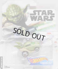 画像1: 2019 HW STAR WARS 【YODA】FLAT LIME/5SP (2019 WHITE CARD)(予約不可）