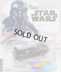 画像1: 2019 HW STAR WARS 【TIE FIGHTER PILOT】BLACK/5Y (2019 WHITE CARD)(予約不可）