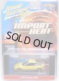 2019 JOHNNY LIGHTNING "MIJO EXCLUSIVE" 【"IMPORT HEAT" 1990 HONDA CRX】YELLOW/RR(予約不可）