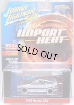 画像1: 2019 JOHNNY LIGHTNING "MIJO EXCLUSIVE" 【"IMPORT HEAT" 1990 HONDA CRX】WHITE/RR(WHITE LIGHTNING)(予約不可）