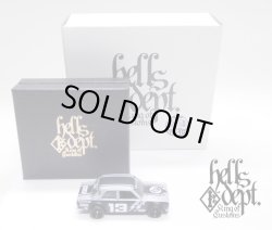 画像1: 【ご予約】PRE-ORDER - HELLS DEPT 2019 【"HELLS DEPT 9th ANNIVERSARY MODEL Vol.2" DATSUN 510 (カスタム完成品)(20台限定）】SILVER/RR（送料サービス適用外）(LEGOカスタムミニフィグ付）(11月上旬頃入荷予定）