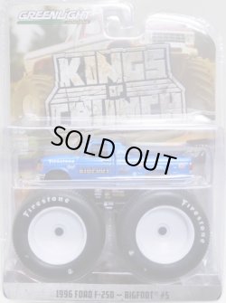 画像1: 2019 GREENLIGHT KING OF CRUNCH S4 【1996 FOED F-250 - BIGFOOT #5】 BLUE/RR