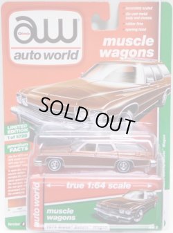 画像1: 2019 AUTO WORLD PREMIUM R2B 【1974 BUICK ESTATE WAGON】 BROWN-WOOD/RR