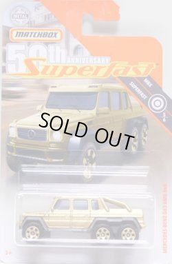 画像1: 2019  "TARGET EXCLUSIVE SUPER FAST" 【MERCEDES-BENZ G63 AMG 6X6】GOLD (予約不可）