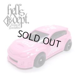 画像1: HELLS DEPT 2019 - JDC13 【"HELLBIE" IMPREZA WRX STI (カスタム完成品)】 BARBIE PINK/RR（送料サービス適用外）