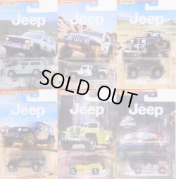 画像1: 2019 MATCHBOX "JEEP SERIES" 【6種セット】'48 Willys Jeepster/'18 Jeep Wrangler JL/'05 Jeep Gladiator/Jeep CJ-7 4x4/'93 Jeep Wrangler #10(予約不可）