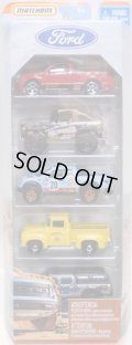 2020 MATCHBOX 5PACK 【FORD】Ford F-150 Lightning/'72 Ford Bronco 4x4/Ford F-150 SVT Raptor/'56 Ford Pick Up/'17 Ford Skyjacker Superduty F-350 (予約不可）