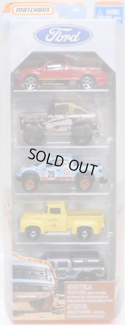 画像1: 2020 MATCHBOX 5PACK 【FORD】Ford F-150 Lightning/'72 Ford Bronco 4x4/Ford F-150 SVT Raptor/'56 Ford Pick Up/'17 Ford Skyjacker Superduty F-350 (予約不可）