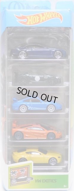 画像1: 2020 5PACK 【HW EXOTICS】Cadillac Elmiraj/'15 Jaguar F-Type Project 7/Porsche 911 GT3 RS/McLaren F1 GTR/Aston Martin V8 Vantage