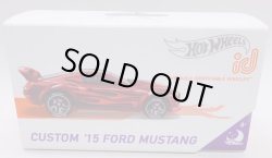 画像1: 2019 HOT WHEELS id 【CUSTOM '15 FORD MUSTANG】 SPEC.RED/ID