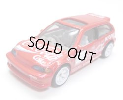 画像1: MAD WHEELS (マッドホイール） - PROSPECT シリーズ【'90 HONDA CIVIC EF (カスタム完成品）】RED/RR （送料サービス適用外） 