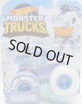 2020 HW MONSTER TRUCKS! "BLIZZARD BASHERS"【BONE SHAKER】 BLUE (includes CONNECT and CRASH)