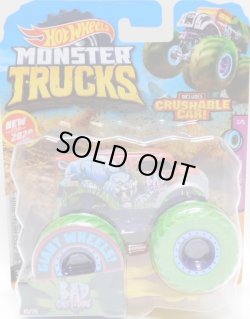 画像1: 2020 HW MONSTER TRUCKS! 【BAD CATITUDE (DAIRY DELIVERY)】 ORANGE-SILVER (includes CRUSHABLE CAR)