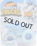 2020 HW MONSTER TRUCKS! "BLIZZARD BASHERS"【RODGER DODGER】 LT.BLUE (includes CONNECT and CRASH)