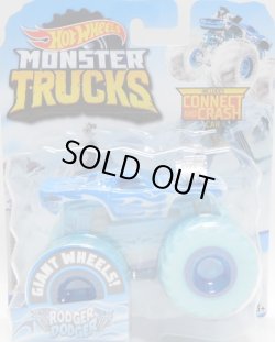 画像1: 2020 HW MONSTER TRUCKS! "BLIZZARD BASHERS"【RODGER DODGER】 LT.BLUE (includes CONNECT and CRASH)