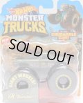 2020 HW MONSTER TRUCKS! 【V8 BOMBER】 FLAT OLIVE (includes CRUSHABLE CAR)