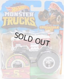 画像1: 2020 HW MONSTER TRUCKS! 【5 ALARM】 RED (includes CRUSHABLE CAR)(予約不可）