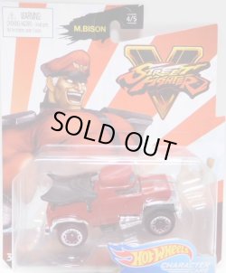 画像1: 2020 ENTERTAINMENT CHARACTERS "STREET FIGHTER"【M.BISON】RED/BLOR (予約不可）