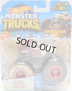 画像1: 2020 HW MONSTER TRUCKS! 【SUPER MARIO DONKEY KONG】 BROWN-CREAM (includes CRUSHABLE CAR)(予約不可）