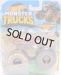 2020 HW MONSTER TRUCKS! 【HOT WHEILER】 RED-TAN (includes CRUSHABLE CAR)(予約不可）