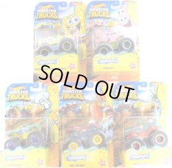 画像1: 2020 HW MONSTER TRUCKS! "SPONGEBOB" 【5種セット】 (予約不可）