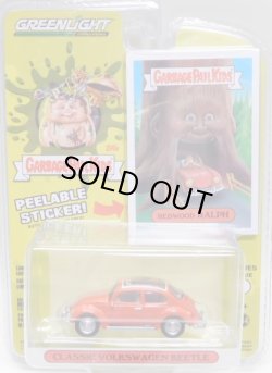 画像1: 2020 GREENLIGHT GARBAGE PAIL KIDS S1 【CLASSIC VOLKSWAGEN BEETLE】 ORANGE/RR 