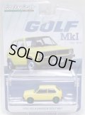 2020 GREENLIGHT ANNIVERSARY COLLECTION S9 【1974 VOLKSWAGEN GOLF Mk1】 YELLOW/RR (GREEN MACHINE)