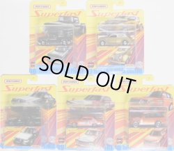 画像1: 2020 MATCHBOX SUPERFAST 【Bアソート 5種セット】1971 NISSAN SKYLINE 2000 GTX/1963 CHEVY C10 PICKUP/2018 RANGE ROVER VOGUE SE/2006 FORD CROWN VICTORIA POLICE/1936 FORD SEDAN CUSTOM