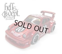 画像1: HELLS DEPT 2020 - JDC13 【PORSCHE 930 (カスタム完成品）】CANDY RED/RR （送料サービス適用外）