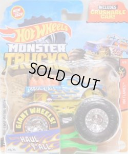 画像1: 2020 HW MONSTER TRUCKS! 【HAUL Y'ALL】BLUE (includes CRUSHABLE CAR)(NEW FOR 2020）