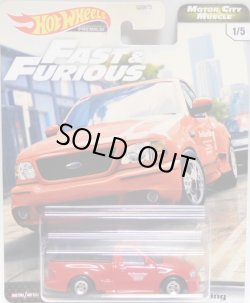 画像1: 2020 HW PREMIUM FAST & FURIOUS "MOTOR CITY MUSCLE" 【FORD F-150 SVT Lightning】 RED/RR (NEW CAST)(お一人様1点まで）（予約不可）