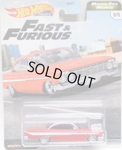 画像1: 2020 HW PREMIUM FAST & FURIOUS "MOTOR CITY MUSCLE" 【'61 IMPALA】 RED/RR