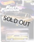 2020 HW PREMIUM FAST & FURIOUS "MOTOR CITY MUSCLE" 【'66 CHEVY NOVA】 DK.GOLD/RR